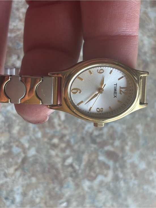 Timex Accessories - Timex Two-Tone Gold and Silver Women's Expansion  Watch